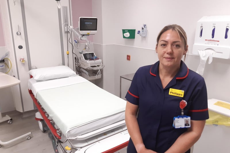 Philippa Davies, matron for the emergency department, in one of 12 'majors' cubicles. These are for patients who are seriously ill, but not in immediate life-threatening danger.