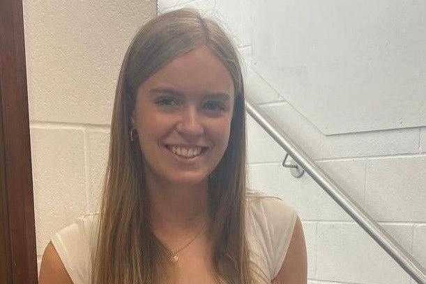 Emily delighted to be going to the University of Newcastle. Photo: Robert Carre Trust