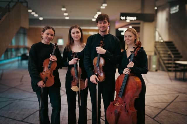 Heartwood String Quartet from the RNCM in Manchester