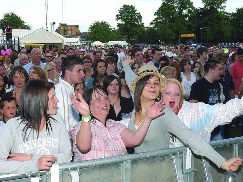 More than 40,000 people attended Party in the Park 2008.