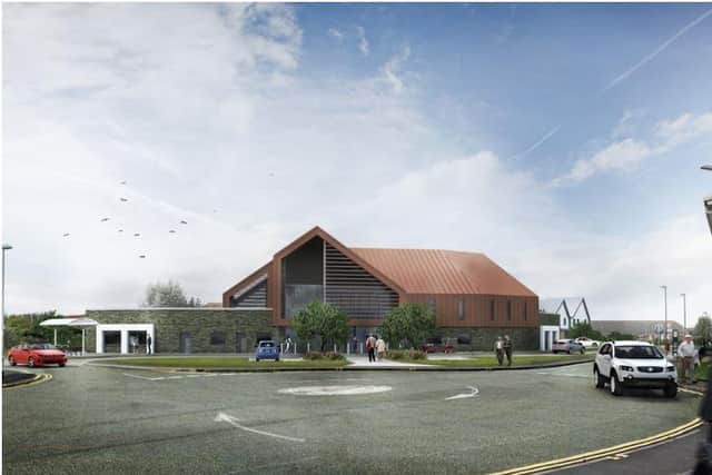 An artist's impression of how the Campus for Future Living will look.