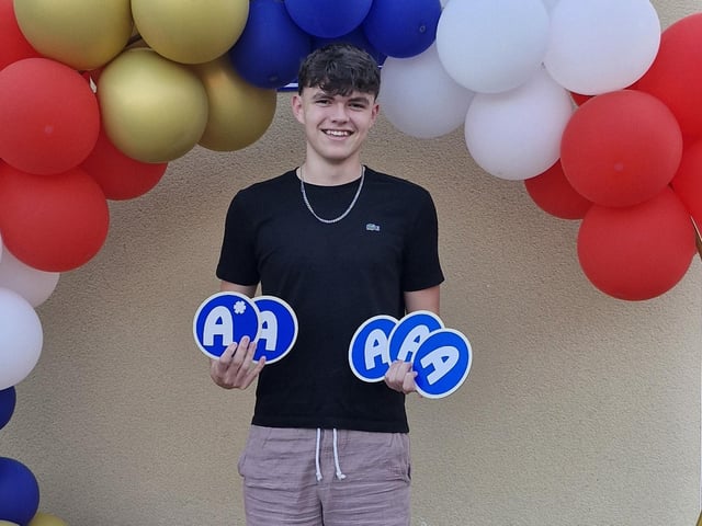Five grades for this KEVIGS student. Ben achieved A*AAA alongside an additional A grade in his Extended Project Qualification (EPQ).