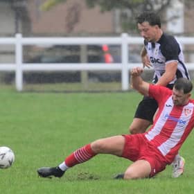 Aiden Willerton - on target in cup. Photo by Rob Savage.