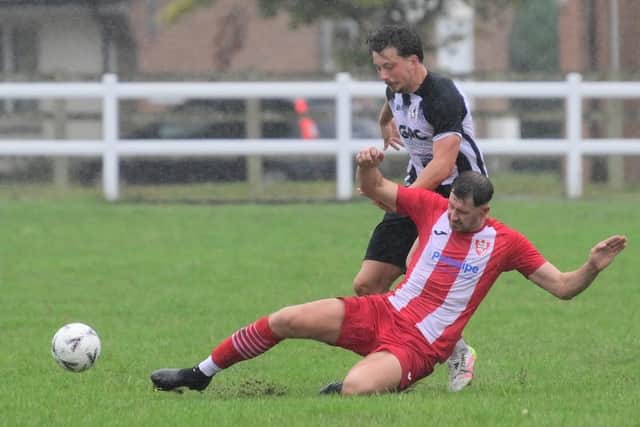Aiden Willerton - on target in cup. Photo by Rob Savage.