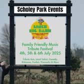 Chief organiser David Charles promoting the Lincs Big Bash 2025 music festival earlier this year.