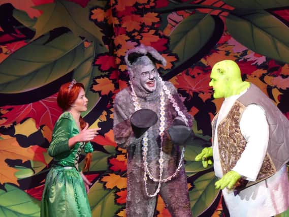 The cast of Shrek the Musical.