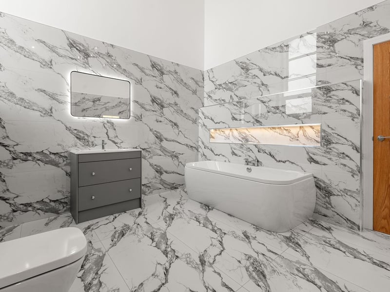 The family bathroom.