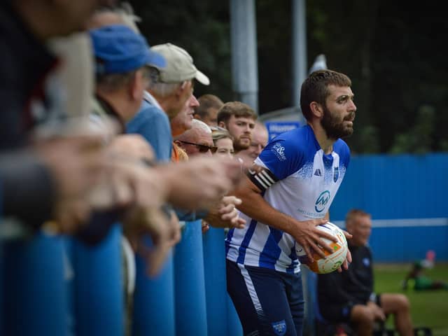 Richard Ford scored Boston Town’s second goal – photo (c) Joshua Hallam