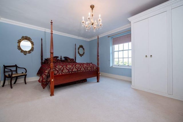 A third bedroom of the seven in total.