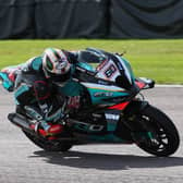 Peter Hickman at Thruxton. Photo by Dave Yeomans.