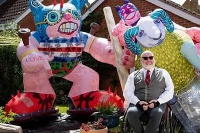 Artist recognised for funny and political work in King’s Birthday Honours