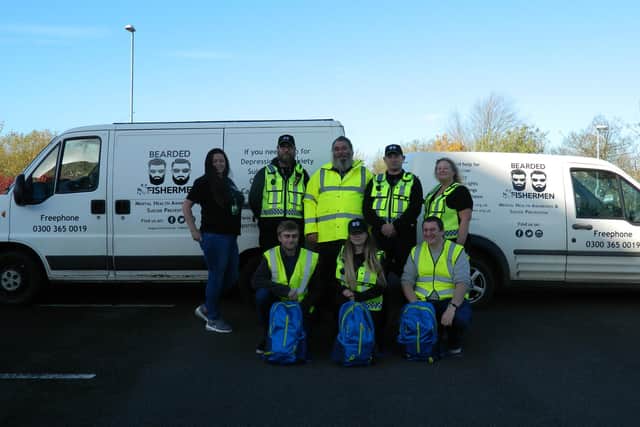 The Bearded Fishermen have recruited two teams of four volunteers to work on their Night Watch Project