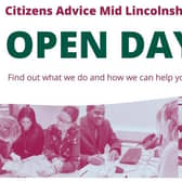 Citizens Advice Mid Lincolnshire's Open Day on Monday 11th December 2023