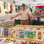 Authors and poets will be promoting their work alongside book illustrators, writing groups, craft makers