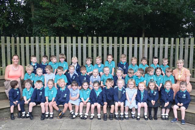 Reception pupils at St Andrews C of E Primary School in Woodhall Spa.