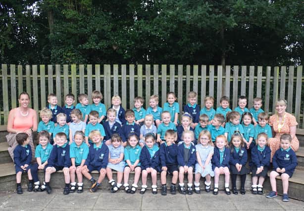 Reception pupils at St Andrews C of E Primary School in Woodhall Spa.