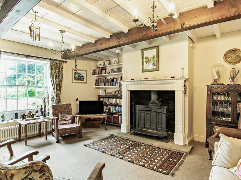The living room.