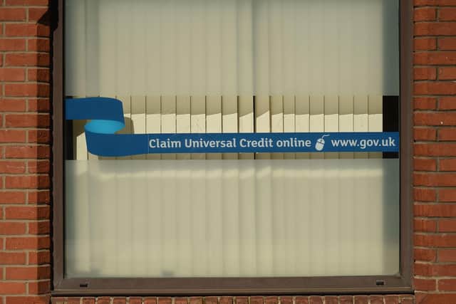 Hundreds more young people in West Lindsey are claiming Universal Credit than before the coronavirus pandemic (Photo by OLI SCARFF/AFP via Getty Images)