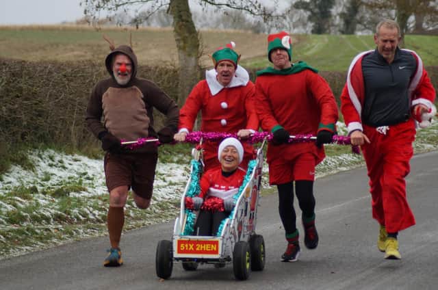 Westlaby Warriors on the run at last year's event