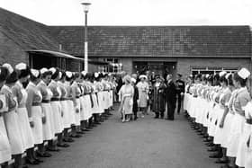 a royal visit to Grantham and District Hospital