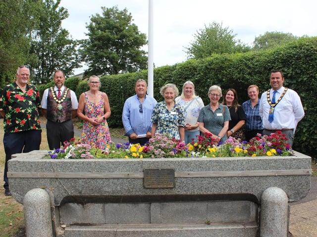 Volunteers from Gainsborough in Bloom (GiB) presented their floral displays across the town in areas including Richmond Park, Marshall’s Yard and Hickman Hill Hotel