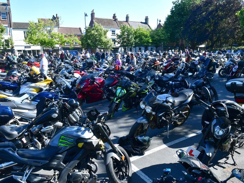 The scene in the Bargate Green car park.