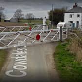 The Golden High Hedges level crossing, near Donington. Photo: Google