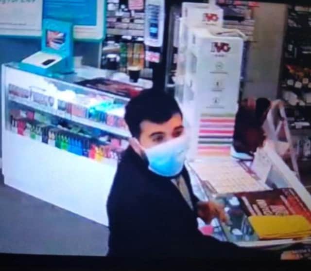If you can identify the man call police on 101.