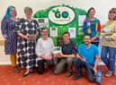 Members of Caistor GO2, Caistor's Environmental Group, which is looking to reduce Caistor's environmental impact.