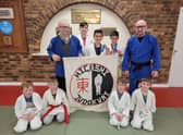 Members of Higashi Spilsby Judo Club, including the medal winners.