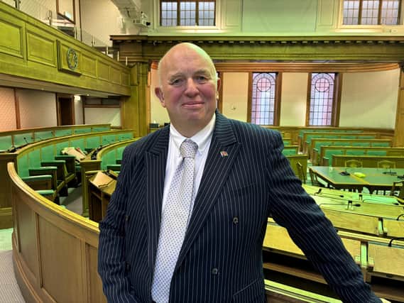 Coun Colin Davie. Photo: James Turner