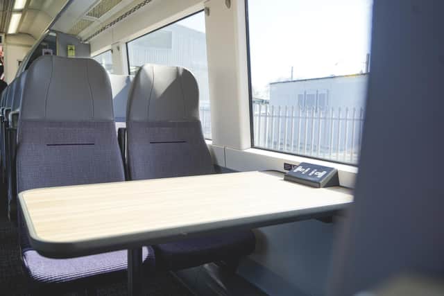 Passengers can look forward to travelling in luxury.