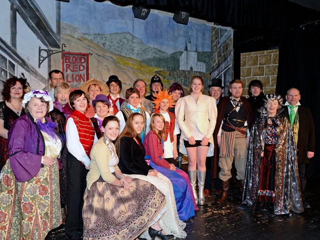 Horncastle Theatre Company took to the stage 10 years ago this week with a pantomime that had genuine 'bite'. Dracula ... the Panto! was written and directed by theatre company chairman Shirley Moffat and would run for two weeks at the Lion Theatre. Here we see cast members in rehearsal for the shows.
