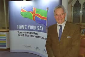 Ready to fast-track devolution for Greater Lincolnshire - Coun Martin HIll. Photo: AH