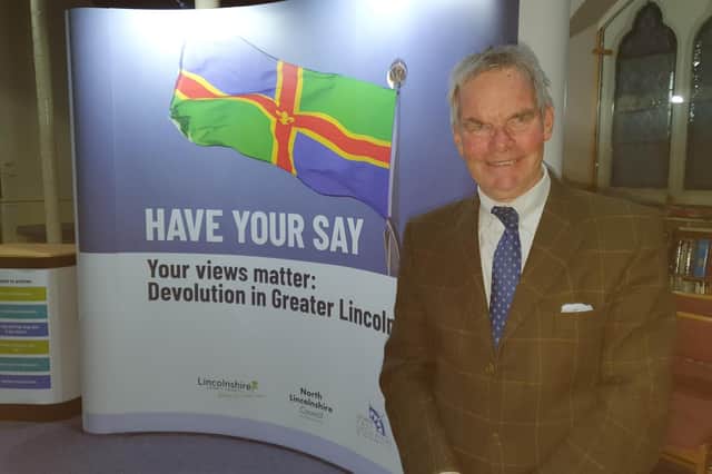 Ready to fast-track devolution for Greater Lincolnshire - Coun Martin HIll. Photo: AH
