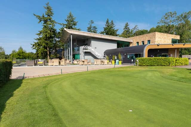 View of The Glasshouse terrace from the putting green. Image: Tony Trasmundi