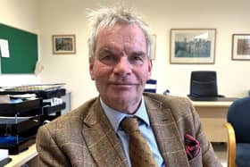 Coun Martin Hill, leader of Lincolnshire County Council