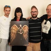 Joe Drewery, Corinne Drewery, Tom Milner, Paul Drewery. Photo by Andy Connell
