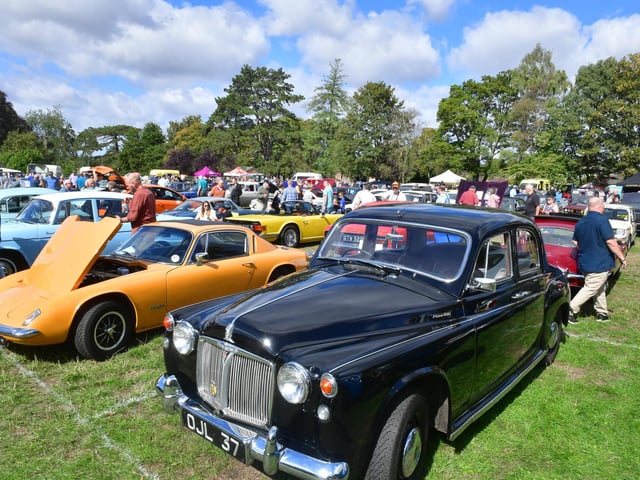 Around 250 vehicles were on display at the show.