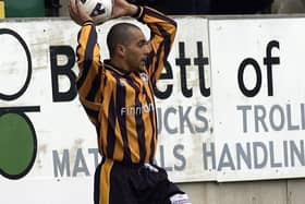 Mark Clifford in action during his playing days at Boston United.