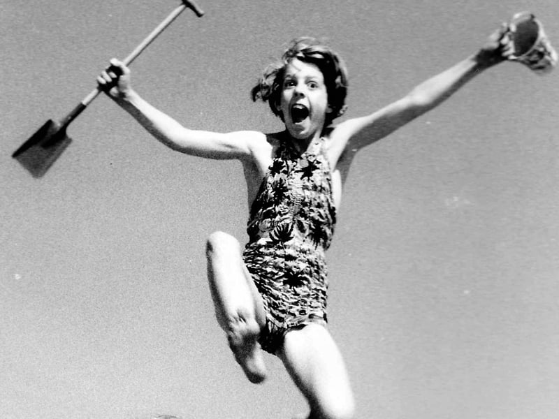 Jumping for joy - the holiday centre has history of making memries.