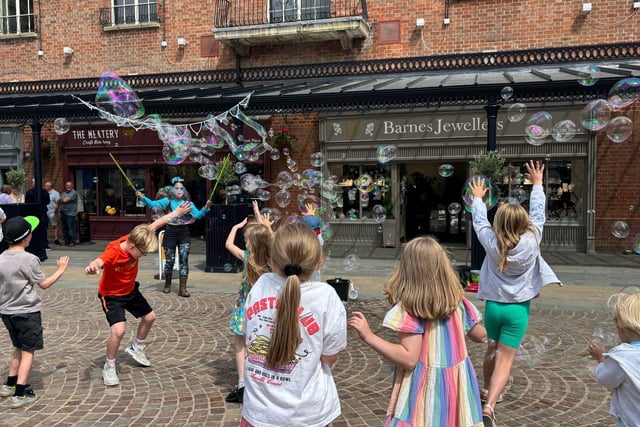 Festival-goers of all ages enjoyed a rich and colourful programme of activities
