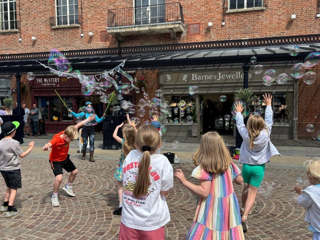 Festival-goers of all ages enjoyed a rich and colourful programme of activities
