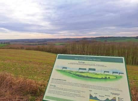 Scenes from the Wolds Walk.