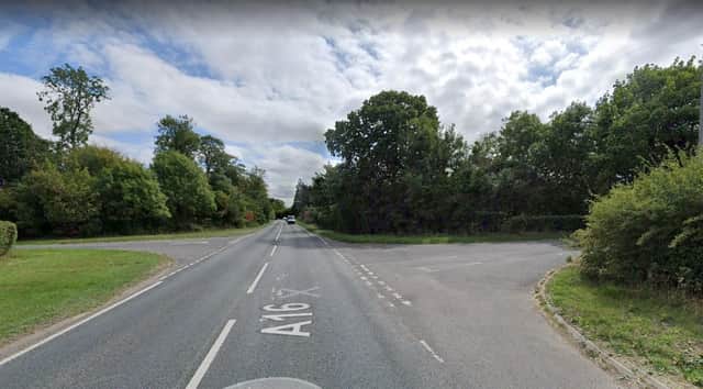 The A16 at Louth. Photo: Google Maps