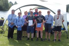 Surprise presentations were made to a number of the Scout leaders during the event