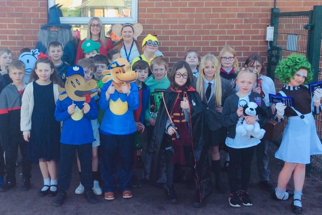 Year 4 at Grimoldby School.