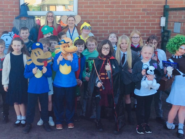 Year 4 at Grimoldby School.