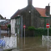 Flooding in Horncastle. Photo: Stephanie Harrison.