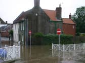 Flooding in Horncastle. Photo: Stephanie Harrison.